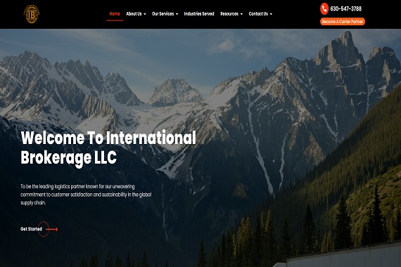 Logistic Broker Website